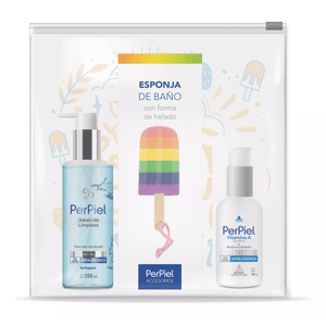 Kit Perpiel Hello Summer Limpieza E Hidratación Con Esponja