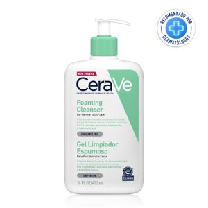 Cerave Gel Limpiador Espumoso Piel Mixta 473ml