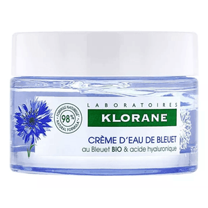 Gel Crema Klorane Bleuet Acido Hialuronico Hidratante 50ml