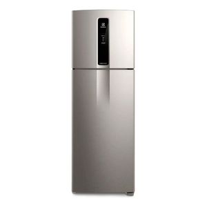 Heladera Inverter Electrolux 408l Top Freezer No Frost Plata