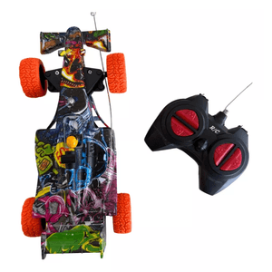 Formula 1 Auto Control Remoto Graffiti Con Luces Good Speed 55211 Sebigus