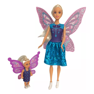 Muñeca Tiny Y Luli Hadas Fantasy Con Alas 53742 Sebigus