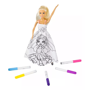 Muñeca Tiny Pinta Su Vestido 54928 Sebigus