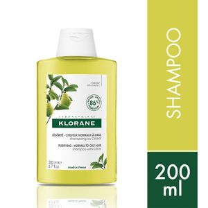 Klorane Shampoo Pulpa de Cedrat Cabello Brilloso  200ml