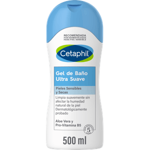 Cetaphil Gel De Baño Ultrasuave Sin Fragancia 500ml