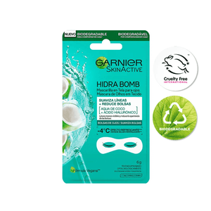 Garnier Skin Active Contorno Ojos Mascarilla En Tela Coco 1u