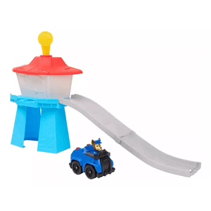 Paw Patrol Playset Mini Torre Chase Con Vehículo 99101 Vulcanita
