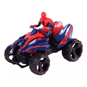 Vehiculo A Friccion Marvel Spiderman Cuatriciclo Con Figura 7128 Arbrex
