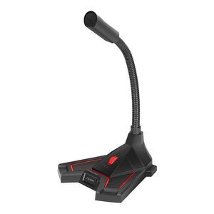 Microfono Streaming Gamer Noga Mic-2040 Flexible Soporte 3.5