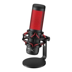 Microfono Condensador Gamer Hyperx Quadcast Led Anti Vibracion Touch Pc Ps4 Gtia Oficial