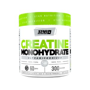 Creatina Monohidratada Suplemento Star Nutrition Pote 300g