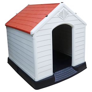 Cucha para perro grande gris y marrón Petizoos