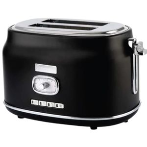 Tostadora Eléctrica Whtm80003 Westinghouse Retro Negra Lh