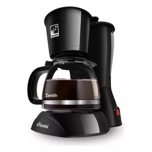 Cafetera Zenith 1.2 Litros Jarra De Vidrio Base Termica Aromi