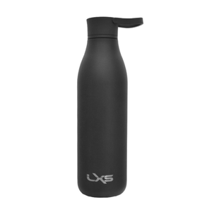 Botella Térmica Deportiva Acero Inox 480 ml Apertura a Rosca Gris
