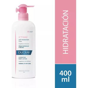 Ducray Ictyane Leche Corporal Hidratante 400ml Piel Sensible