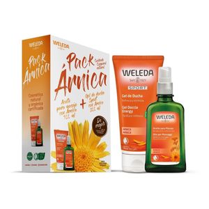 Weleda Pack Arnica Gel De Ducha + Aceite Para Masajes