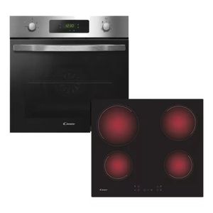 Combo Candy Horno Electrico (FIDCX605L) + Anafe (CH64CCB) Vitroc