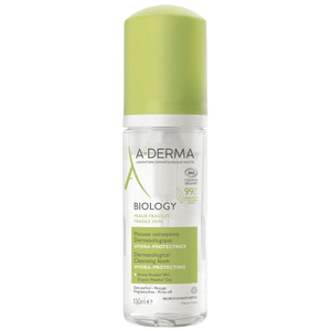A-Derma Biology Espuma Facial Limpiadora Hidraprotectora 150ml