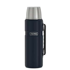 Termo Thermos 1.2 Litro Acero Inoxidable Hasta 24 Hs Azul