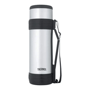 Termo Thermos 1L Acero Inoxidable 24 Hs Manija y Correa