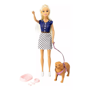 Muñeca Tiny Y Su Mascota Con Accesorios 54919 Sebigus