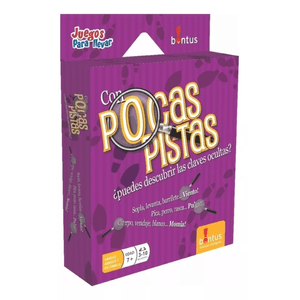 Juego De Cartas Pocas Pistas Bontus 508