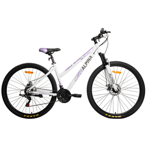 Bicicleta MTB Alpina 2.0 Dama R29 21V Shimano Talle M Bla/Li