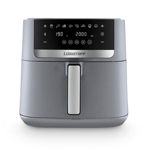 Freidora de aire digital Lusqtoff 9,5 lts Gris