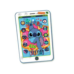 Tablet Interactiva Con Luces Y Sonido Stitch Ditoys