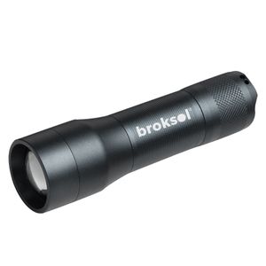 Linterna Led De Mano Broksol Luz Blanca 250 Lm Camping Gris