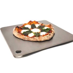 Piedra Refractaria Acero Horno Pizzas Panes 33 x37 Bbqarg