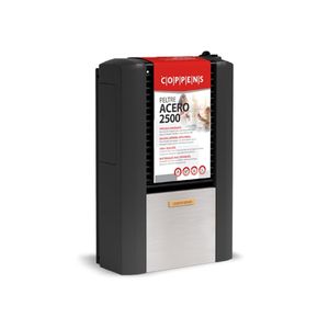 Calefactor Coppens 2500 Tb S. Derecha Peltre Acero Multigas