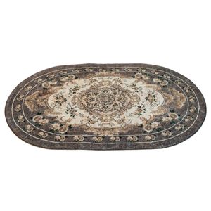 Alfombra antideslizante oval