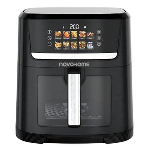 Freidora de Aire Novohome Digital a Color Ventana 10L 1500W
