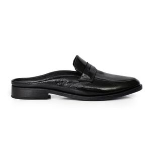 ZUECO BARCA NEGRO CHAROL