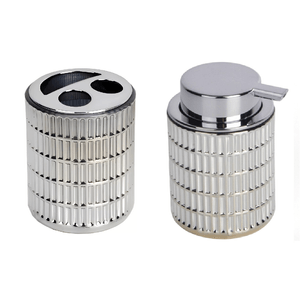 Set Porta Cepillo + Dispenser de Jabón