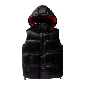 Chaleco Puffer Mujer Oreiro Love Bolsillos Internos Capucha Desmontable Negro