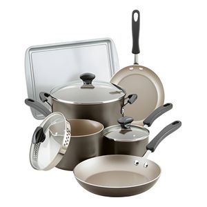 Batería De Cocina Farberware 22293 Antiadherente 15 Piezas