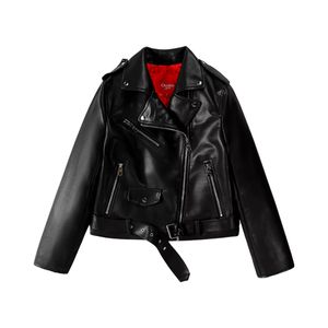 Campera Mujer Ecocuero Mujer Oreiro Love Cinturon Cierres Abrigo