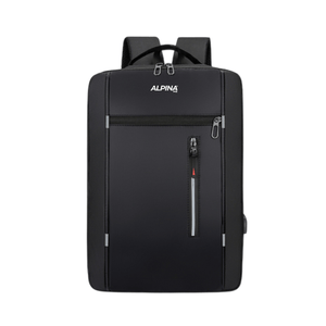 Mochila Porta Notebook 17 Con Carga Usb Alpina 1327