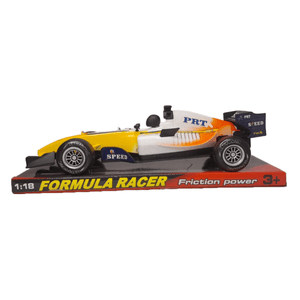 Auto Formula Uno Amarillo Con Luz y Sonido