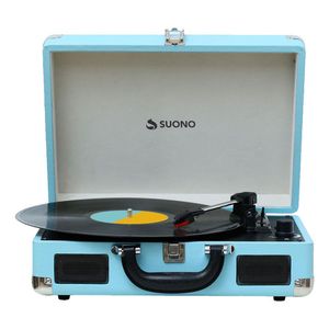 Tocadiscos Eléctrico Suono Vintage Portátil SNPE-3000