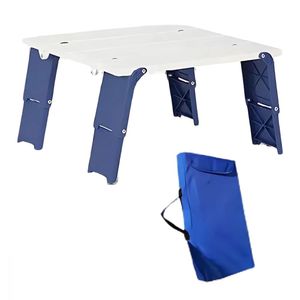 Bamboo Mesa Plegable Plastica Chica