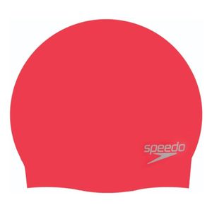 Gorra De Natación Speedo Plain Moulded Junior Rojo (430)