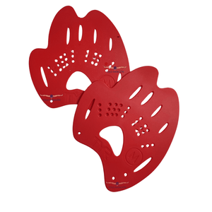 Manopla De Natación Tyr Mentor 2 Training Paddles Roja M