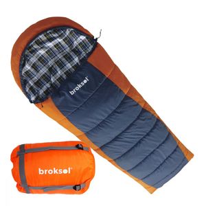 Broksol Bolsa De Dormir Venado 350 Con Capucha Rectangular