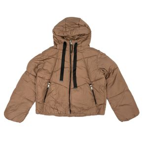 CAMPERA COLLEEN MARRON MUJER TAPADO ABRIGO POLIESTER