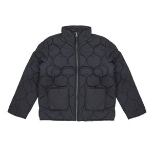 CAMPERA DONNA NEGRA ABRIGO TAPADO MUJER POLIESTER