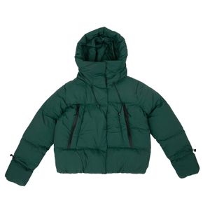 CAMPERA GISELE VERDE ABRIGO MUJER NYLON URBANO
